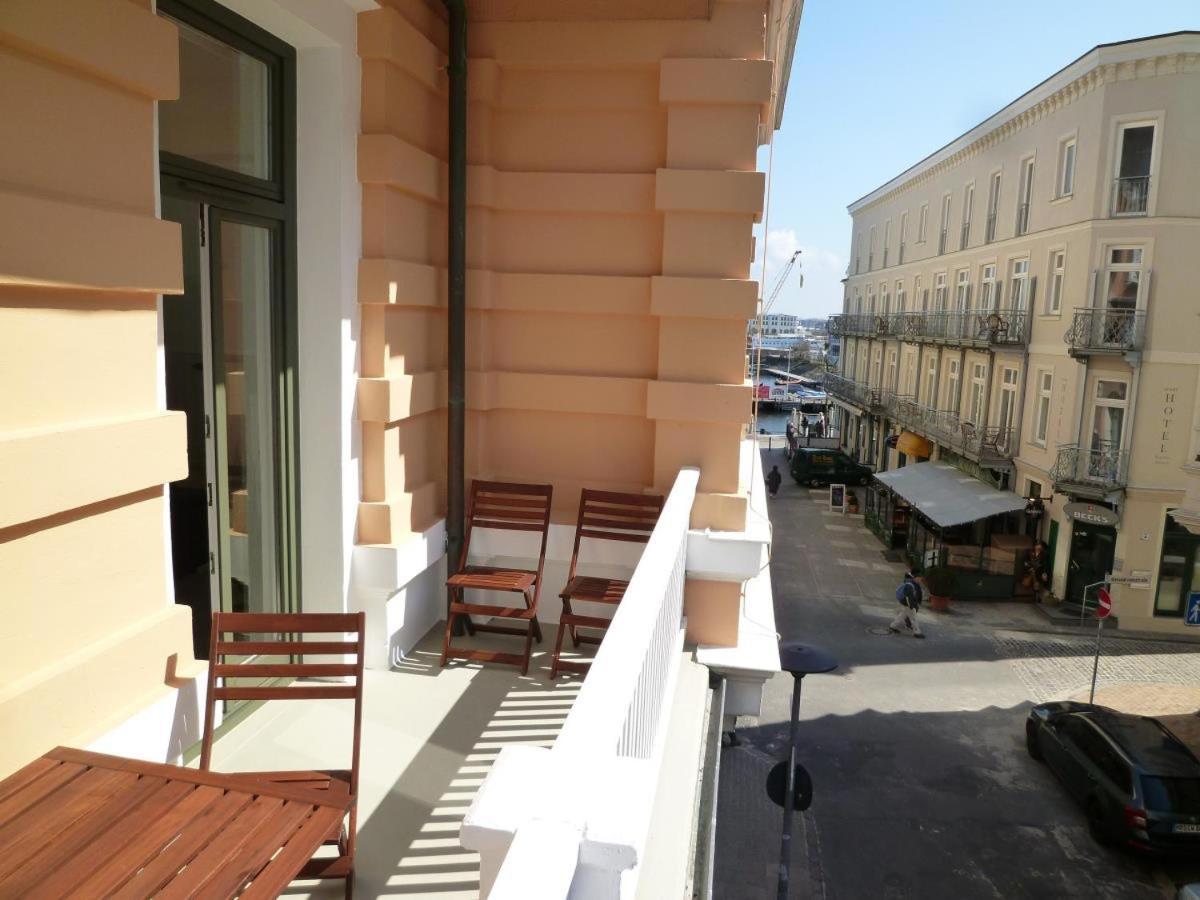 Berringer, Knurrhahn, Direkt An Der Promenade Apartment Rostock Exterior photo